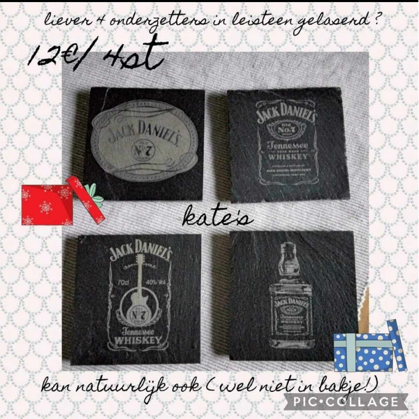 leistenen onderzetters