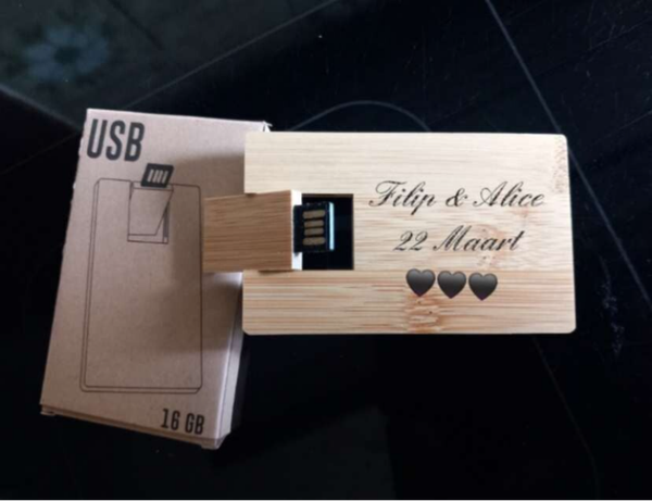 USB stick huwelijk