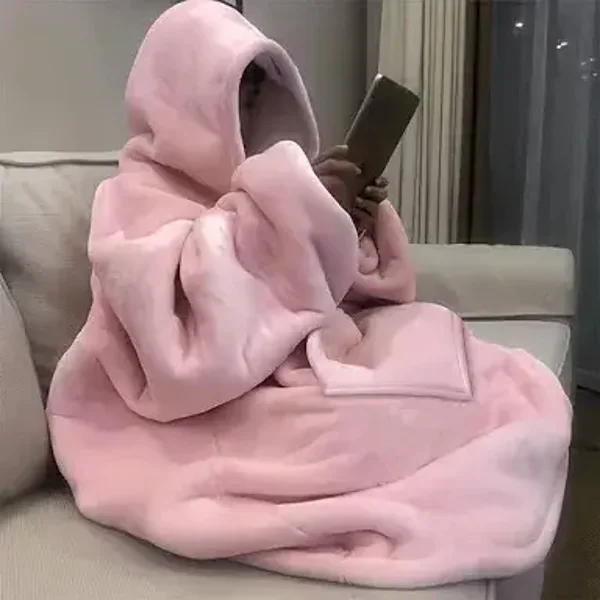 Luxury Plush Blanket Hoodie