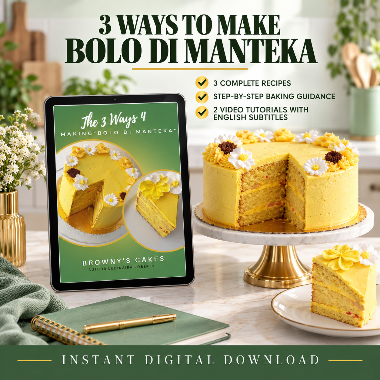 3 Ways to Make Bolo di Manteka