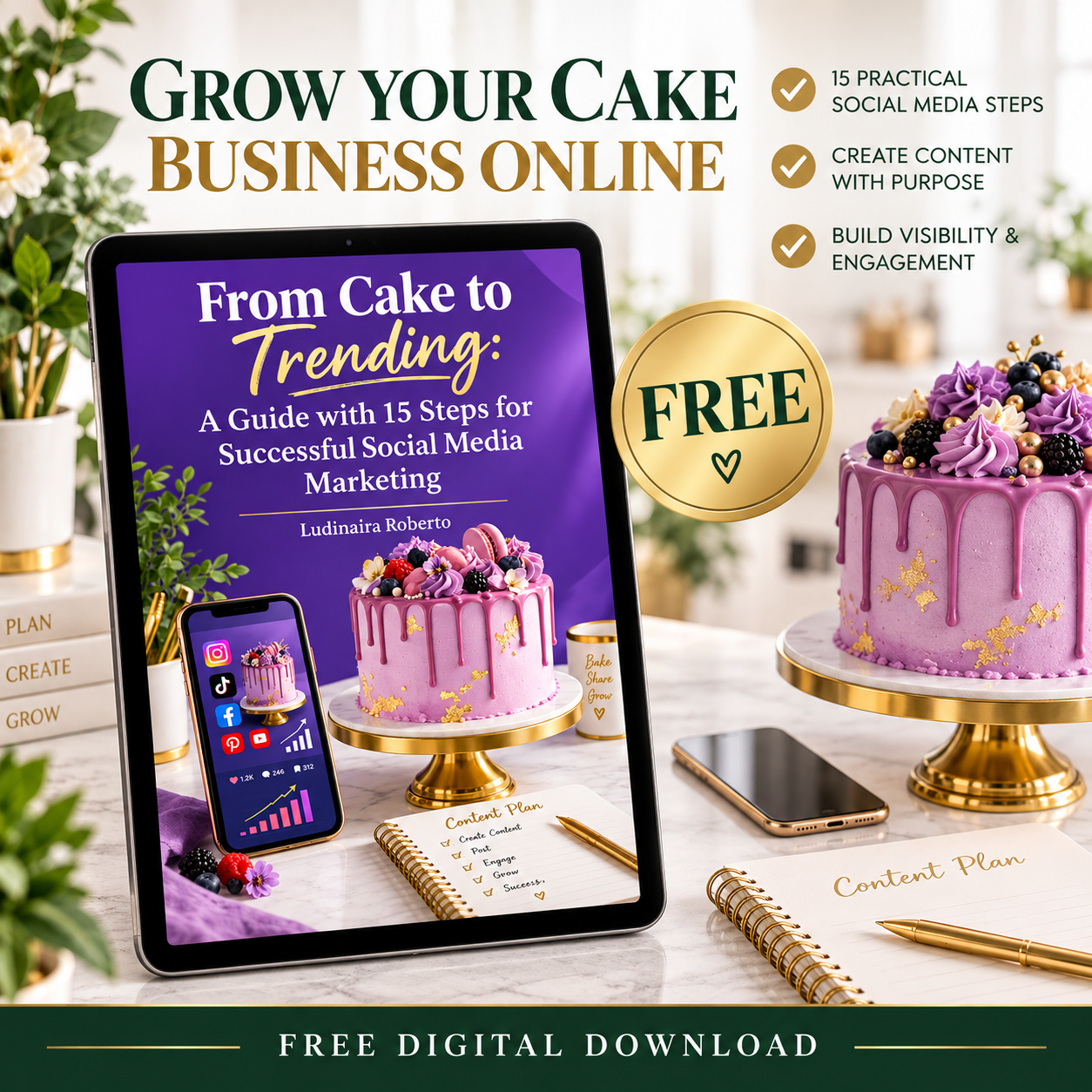 From Cake to Trending – 15 Steps to Social Media Success