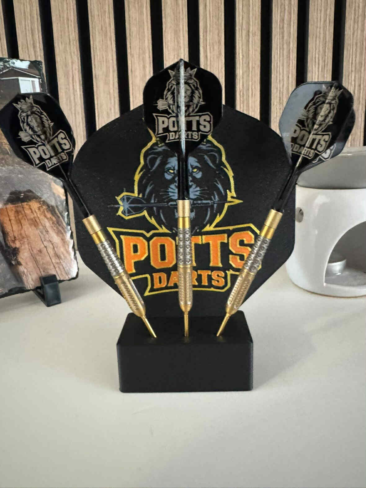 Customised Dart Flight Stands