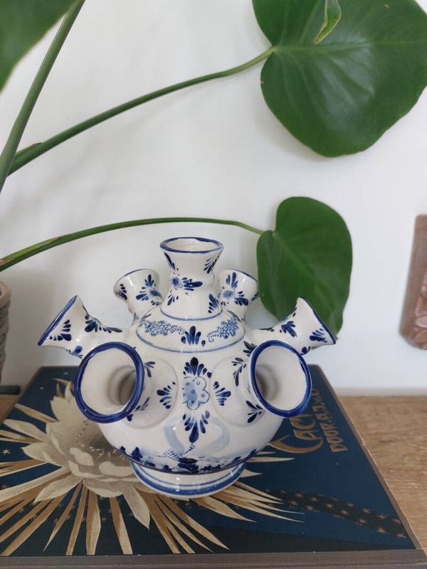 Tulp vaas Delfts Blauw