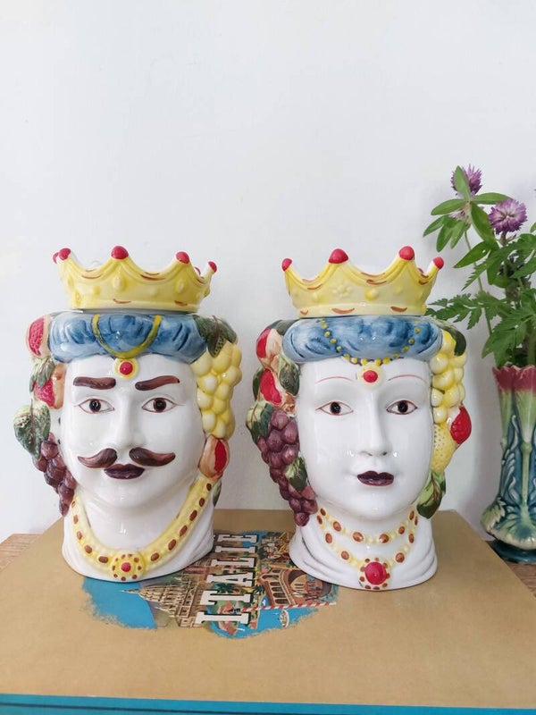 Teste di Moro hoofden weckpot