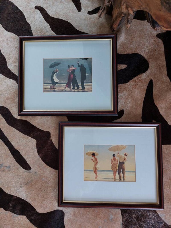 Jack Vettriano prent Mad dogs en the singing butler