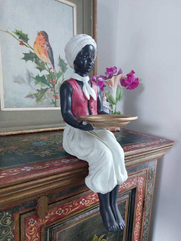 Blackamoor waxine licht houder