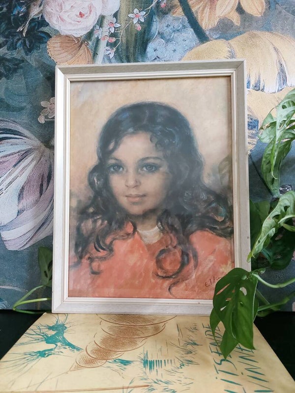 Schilderij meisje ( gipsy)