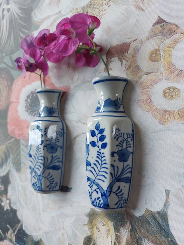 Oosterse muur vaasjes 2x