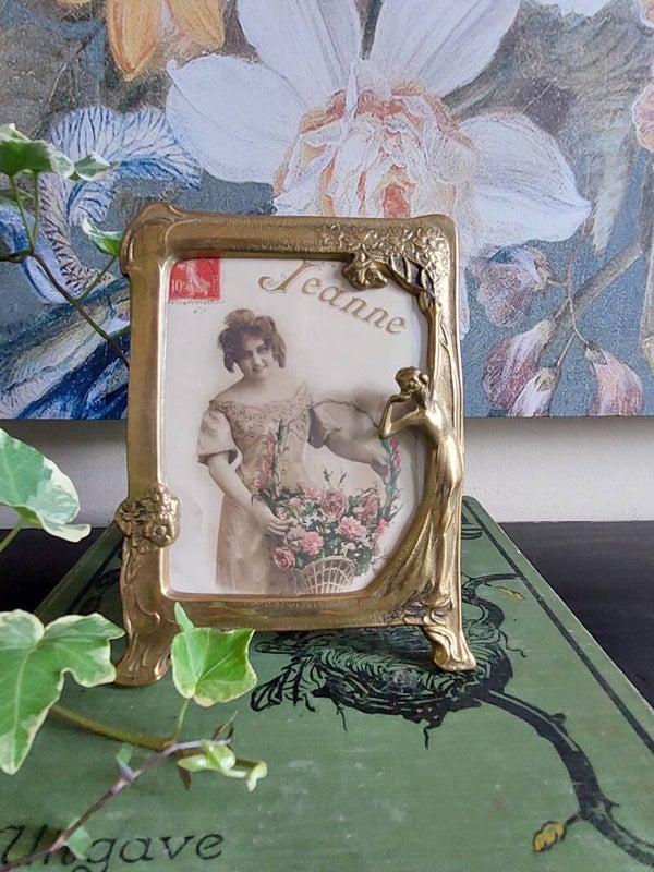 Art nouveau foto lijst.