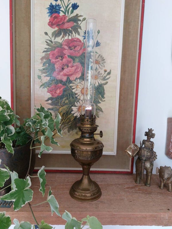 Olielamp brass