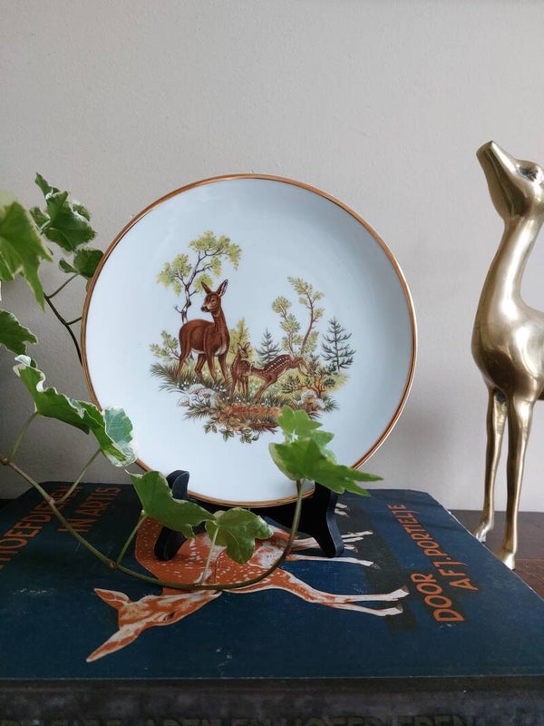 Bavaria bord hinde met jong