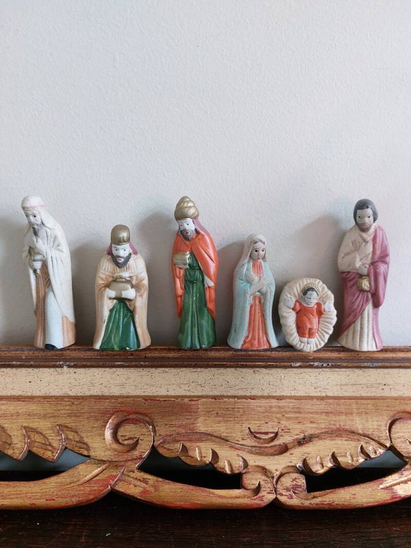 Kerst figuren keramiek