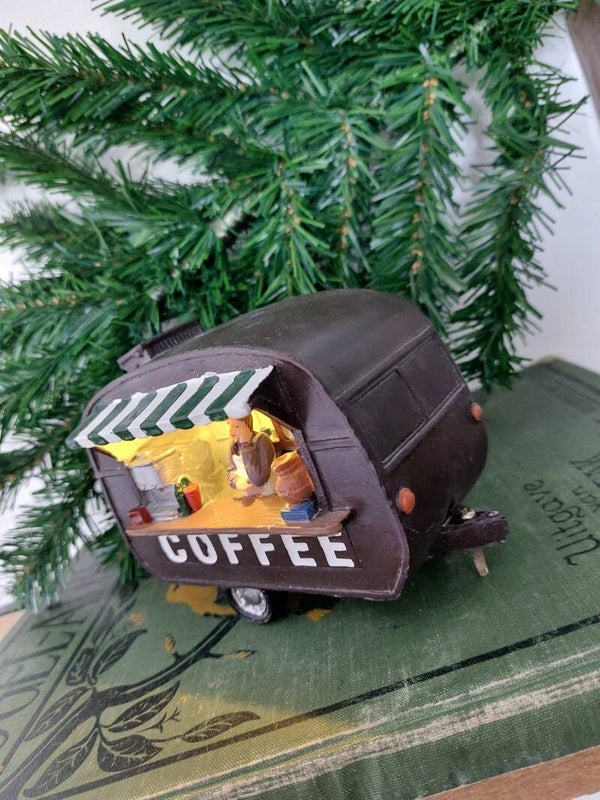 Food caravan coffee