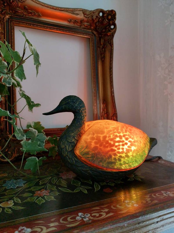 Vintage eenden lamp