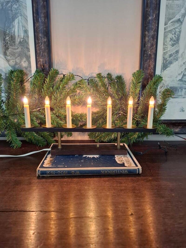 Philips kerst kandelaar Vintage