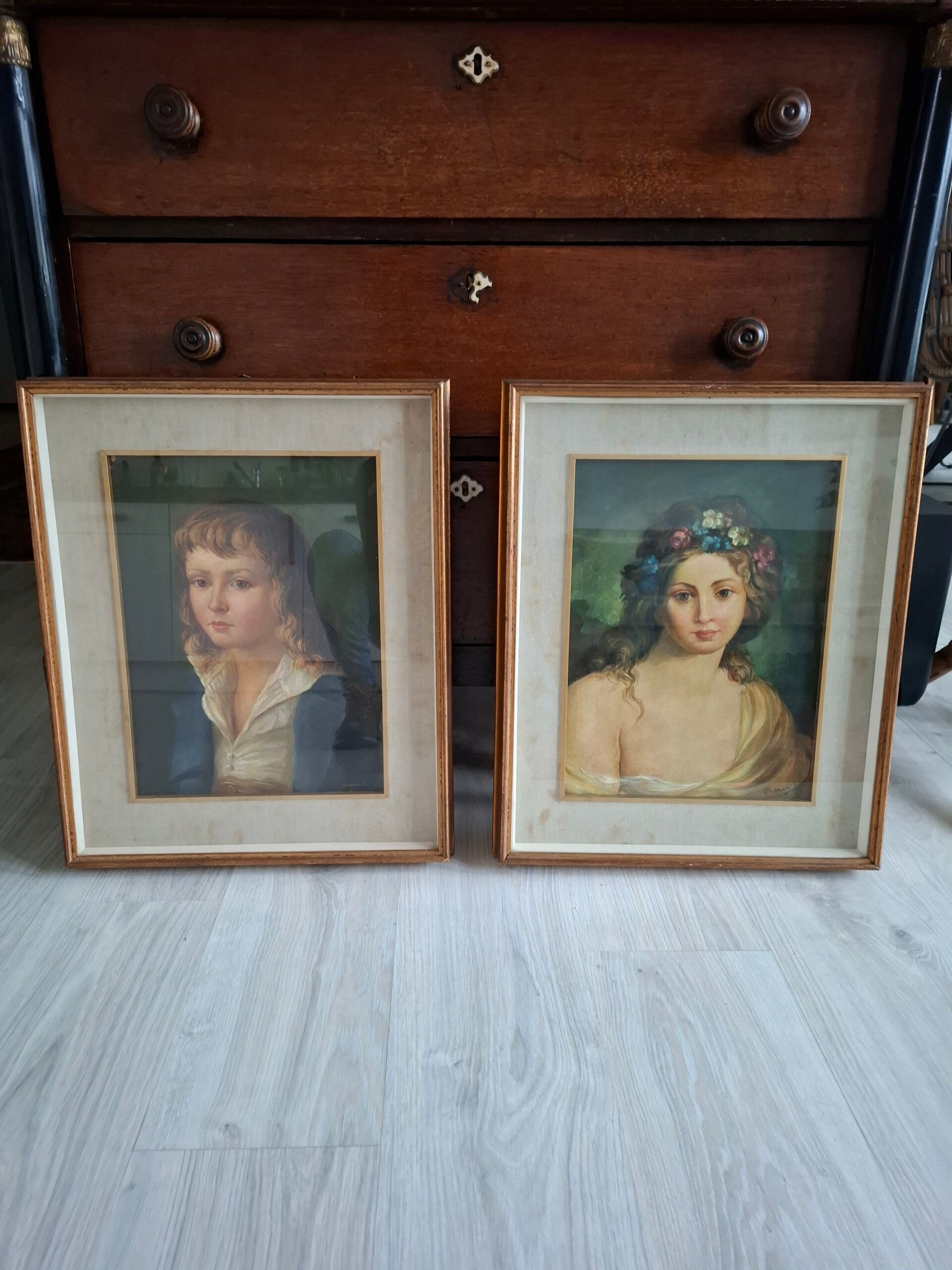 Olieverf schilderij portret