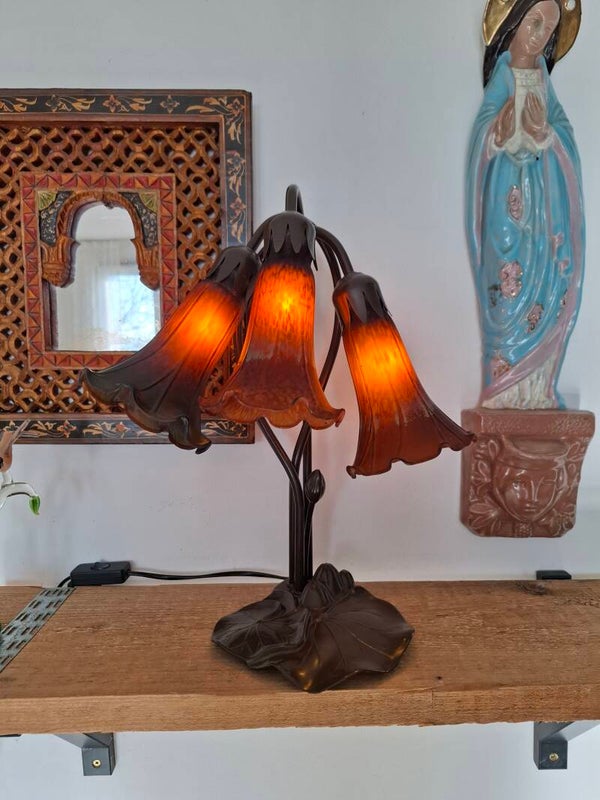 Art nouveau lelie lamp