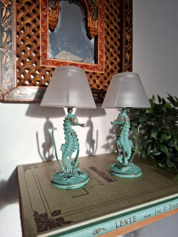 Zeepaardjes waxine lichten