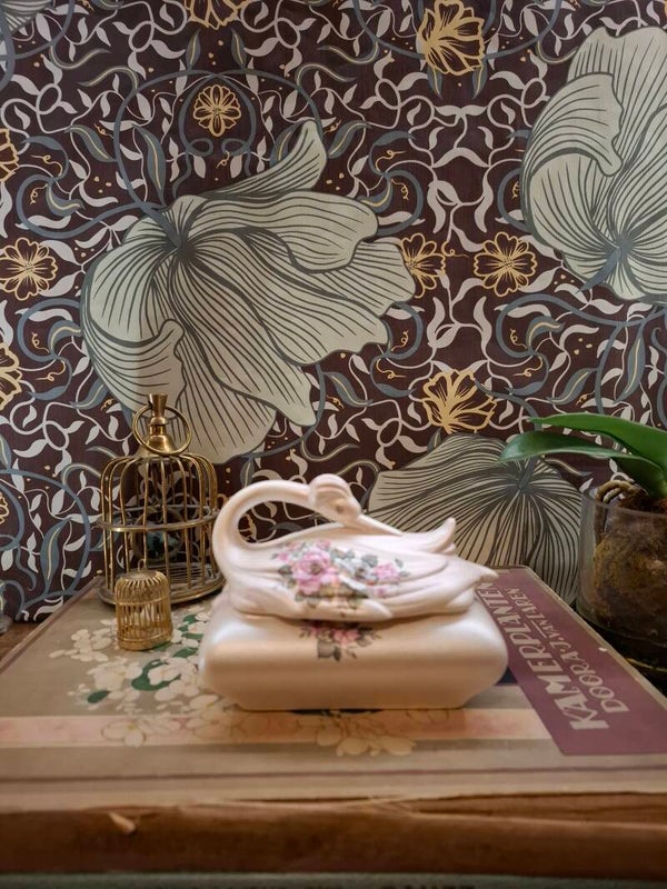 Berger sieradendoosje zwaan