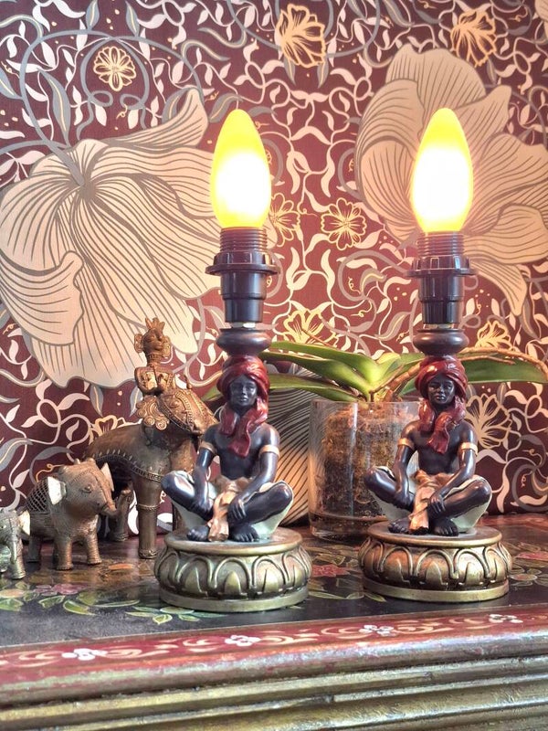 Blackamoor tafellampjes