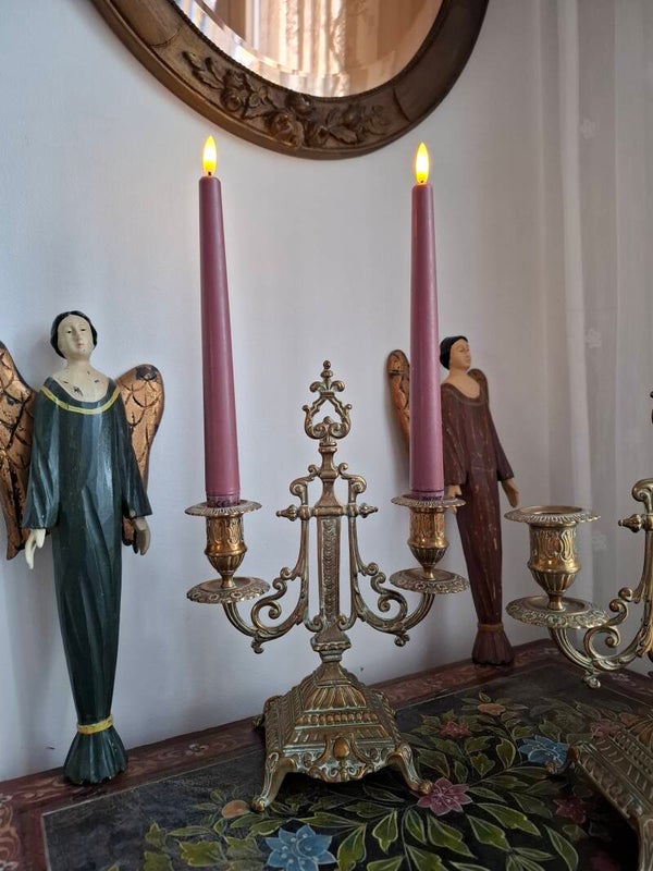 Franse Antieke Kandelaars