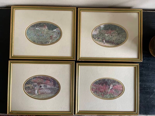 Prenten Flower Girls & Cottage Girls