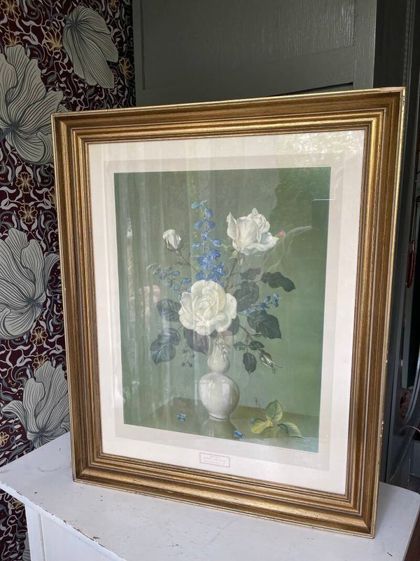 SALE Lijst met rozenplaat