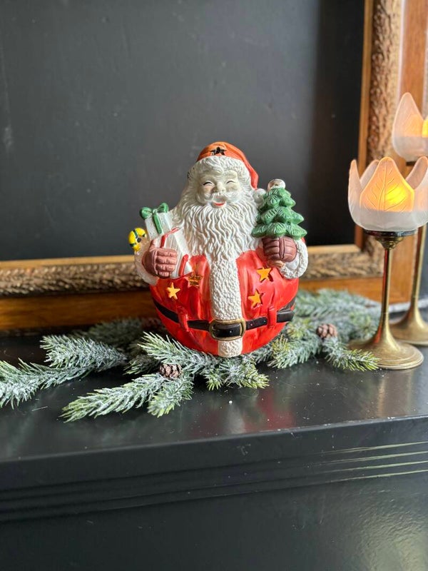 Waxinelichtje kerstman