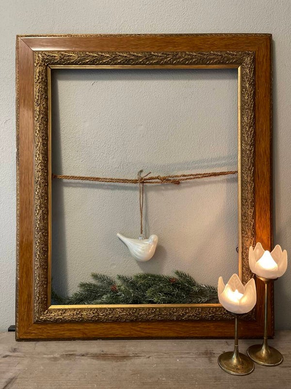 Kerst: Ornamentje vogel