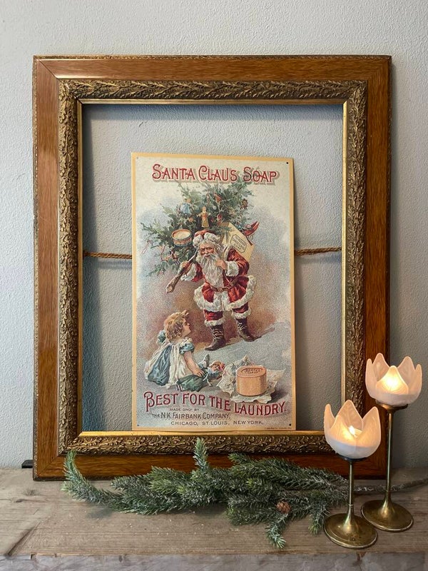 Kerst: Metalen plaat