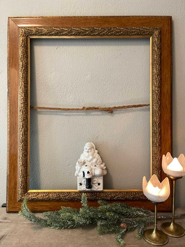 Kerst: Kerstman waxinelichtje