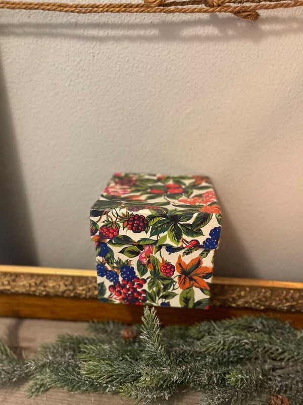 Kerst: Kartonnen doos