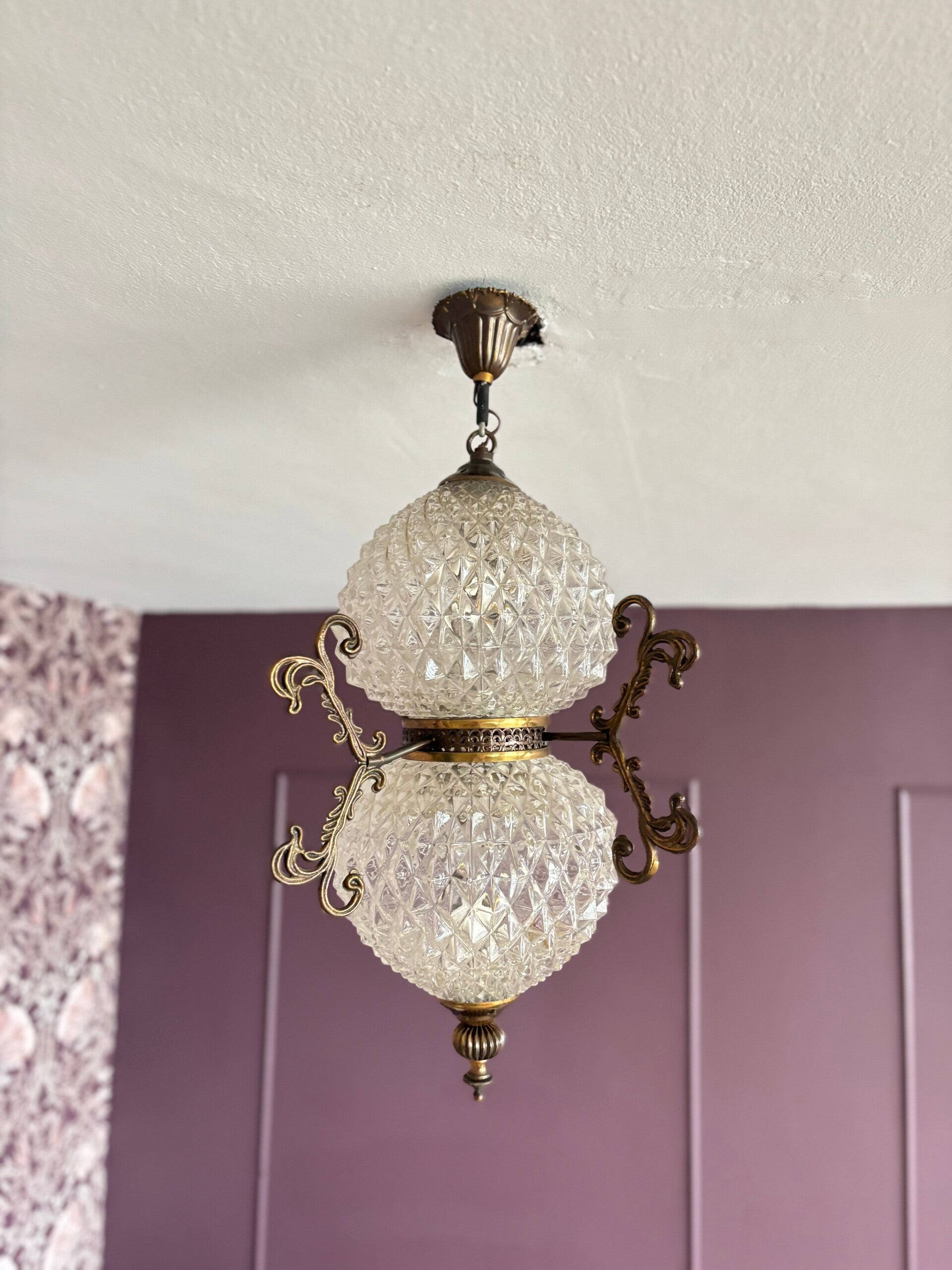 Hanglamp Hollywood Regency stijl