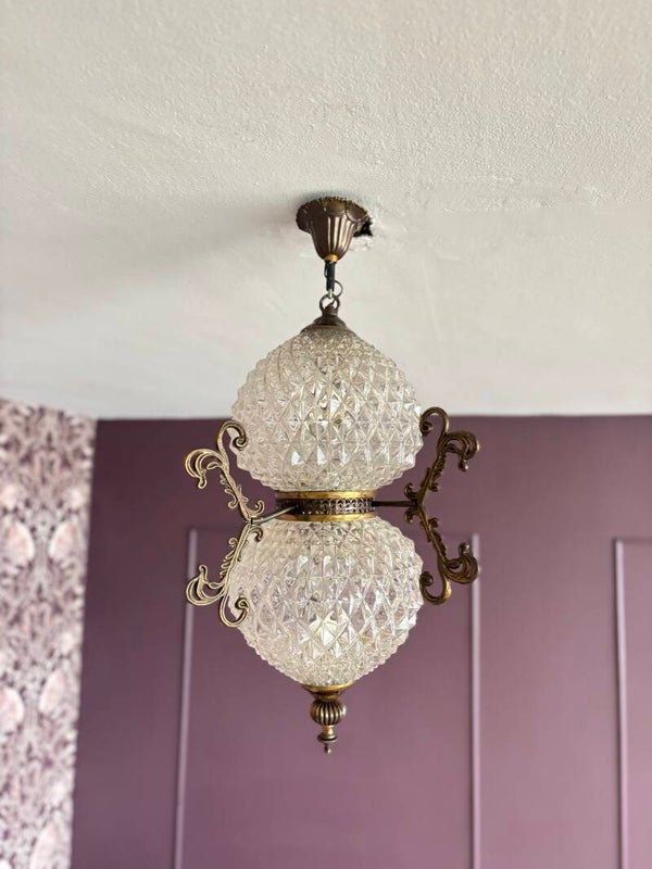 Hanglamp Hollywood Regency stijl