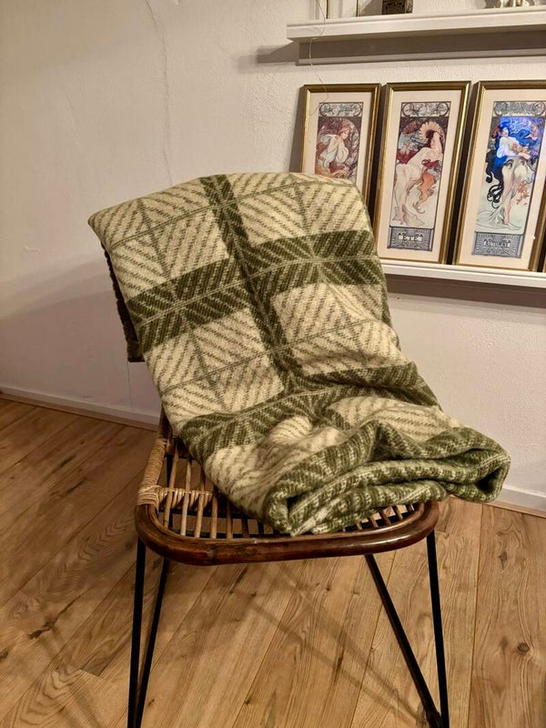 Woondeken donker groen