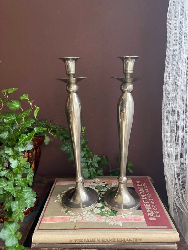 SALE Set van 2 XL kandelaars