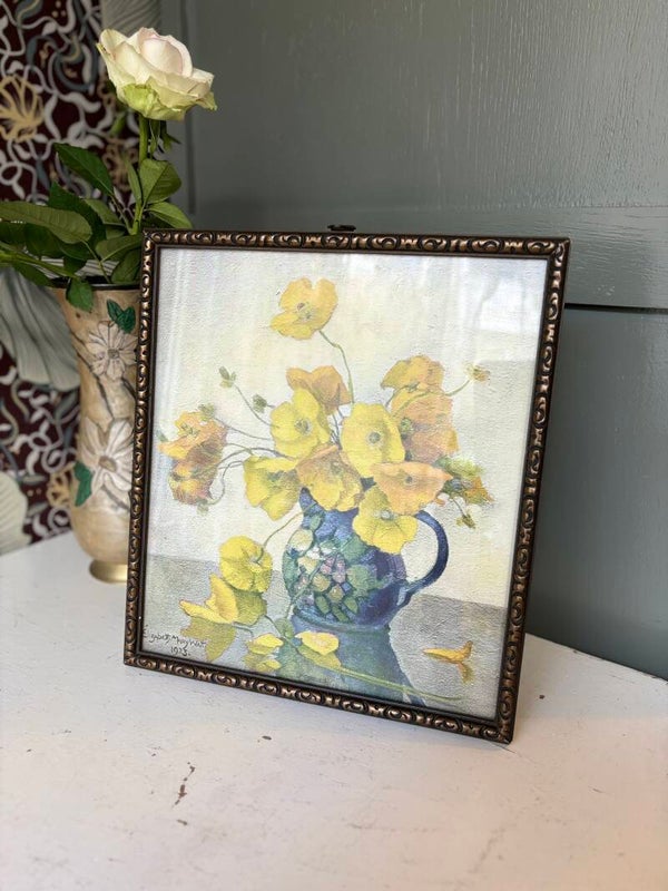 SALE Lijst gele klaprozen