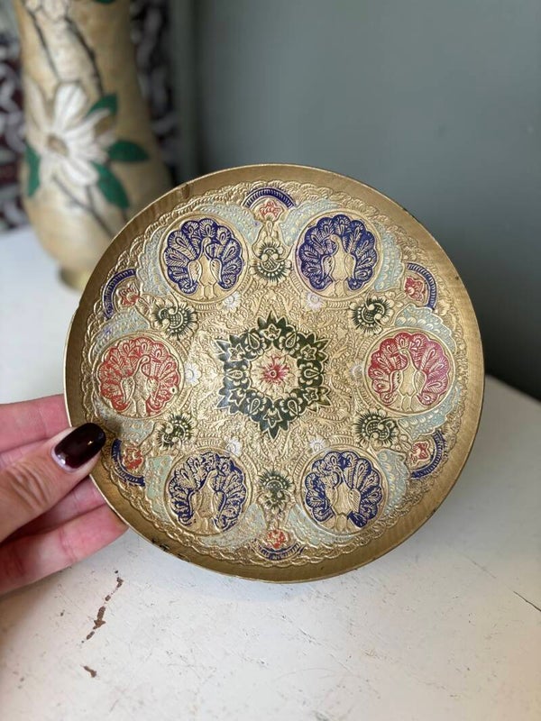 SALE Koper wandbordje