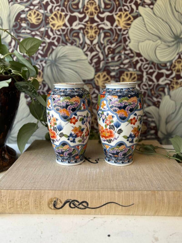 Imari style vaasjes