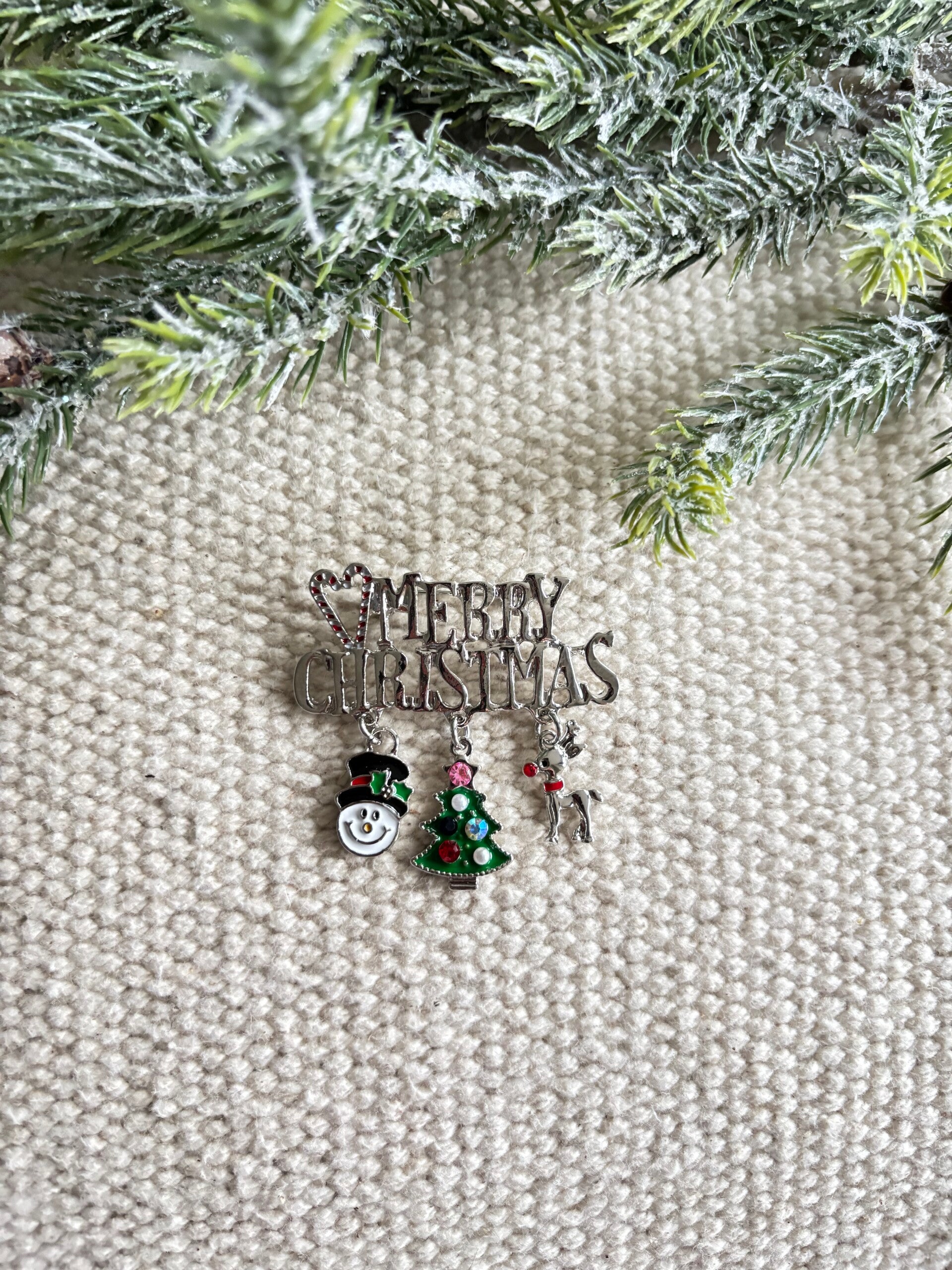 Broche Merry Christmas