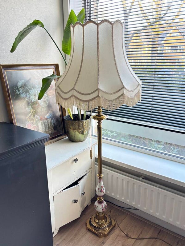 Vloerlamp bloemen