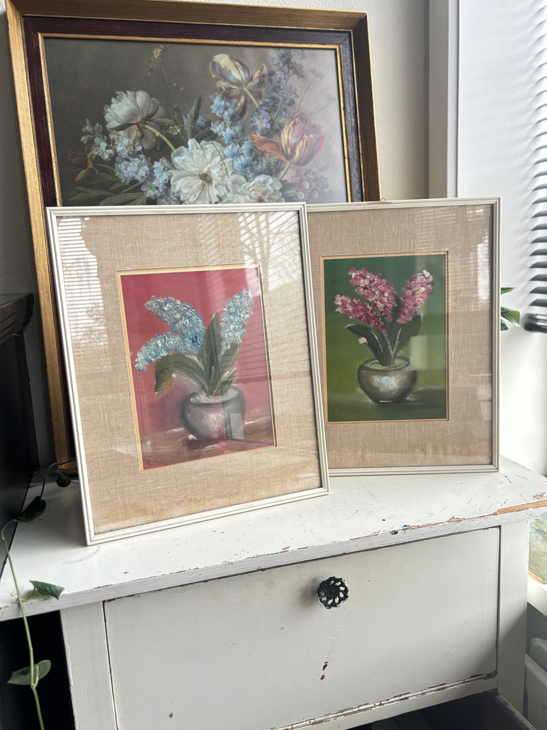 Schilderijen hyacinten