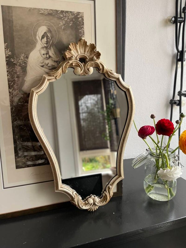 Barok spiegel whitewash