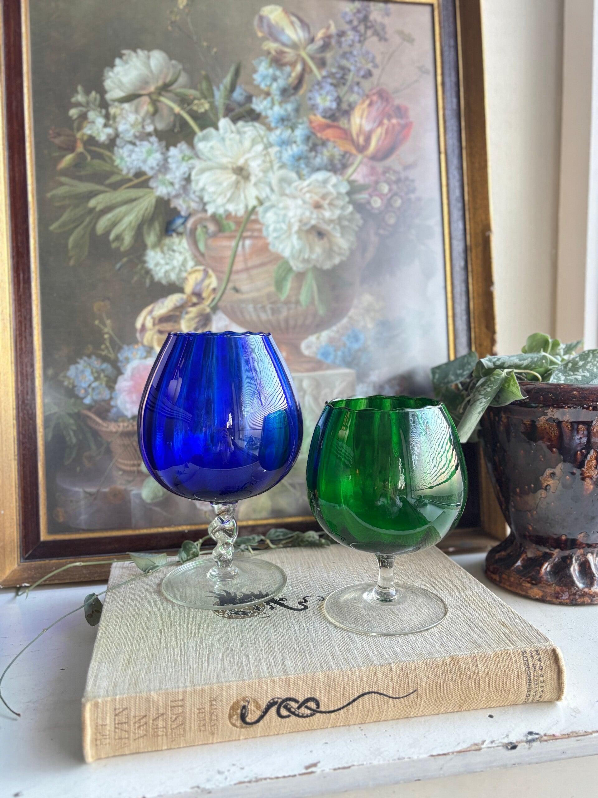 Italiaanse glazen vazen