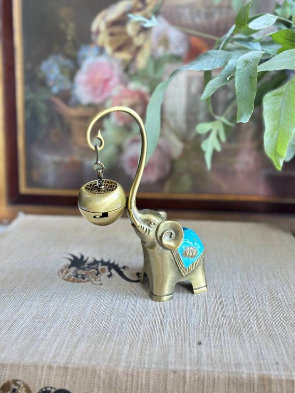 Wierook brander olifant