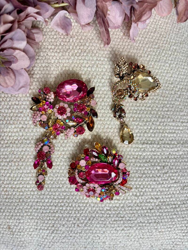 Broches kleurrijk abstract