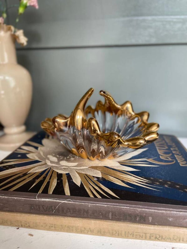 SALE Glazen bonbonschaaltje