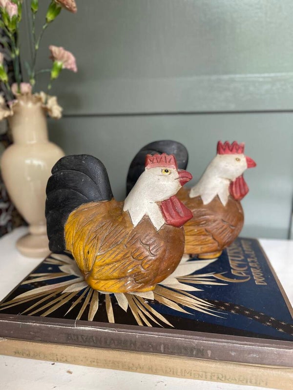 SALE Houten kippen