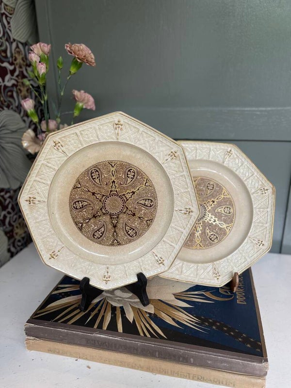 SALE Set goudkleurige borden