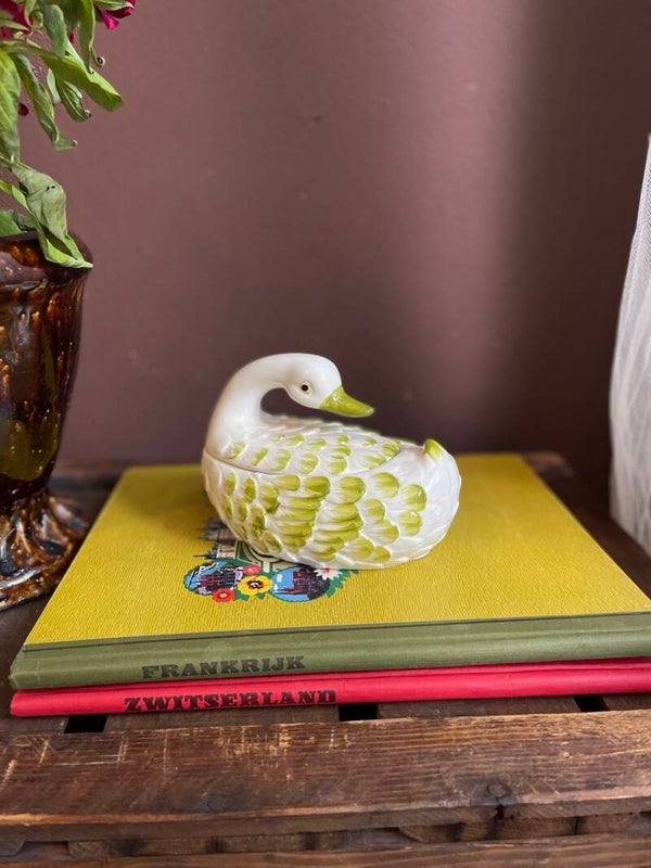 Kek groen eendenbakje